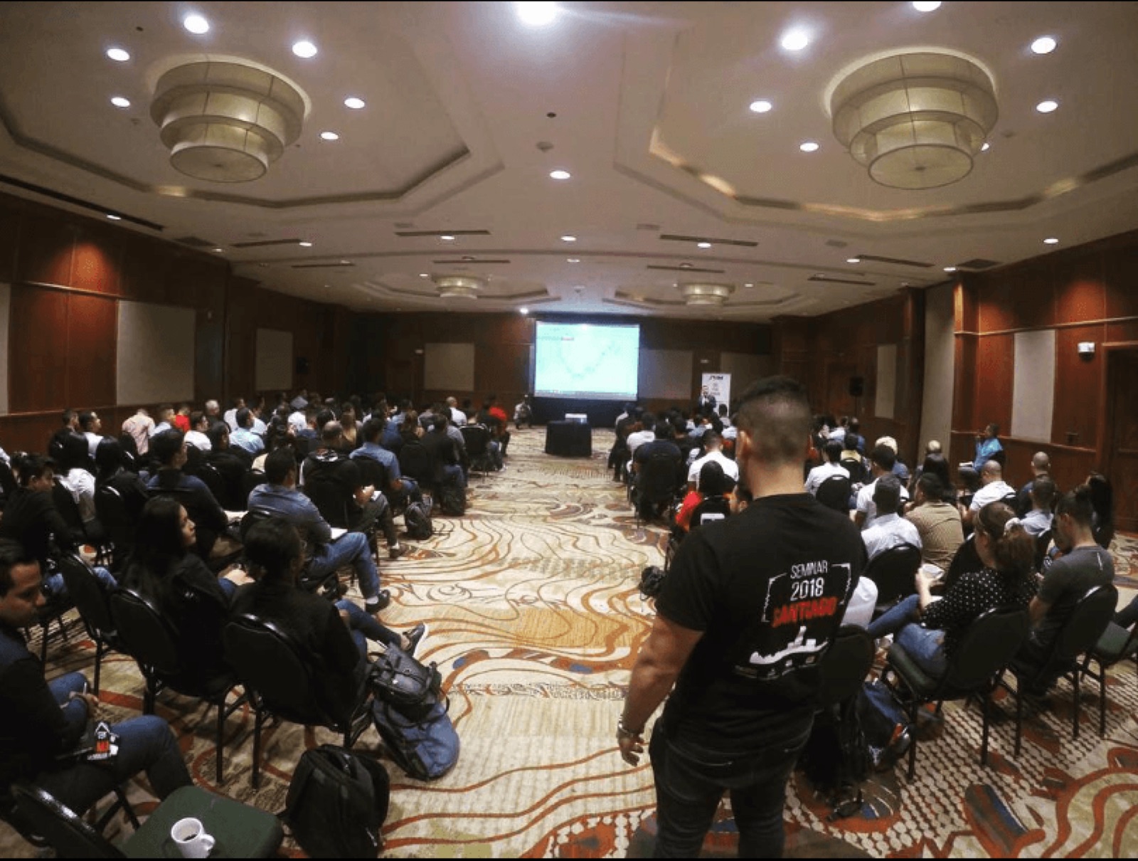 Audiencia en una formación de trading
